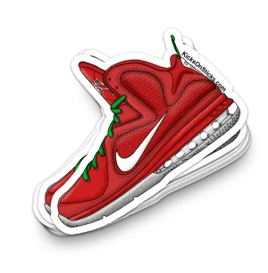 Lebron 9 "Christmas" Sneaker Sticker