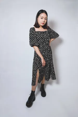 Little Lies Daisy Dress (Black/Multi) - FINAL SALE