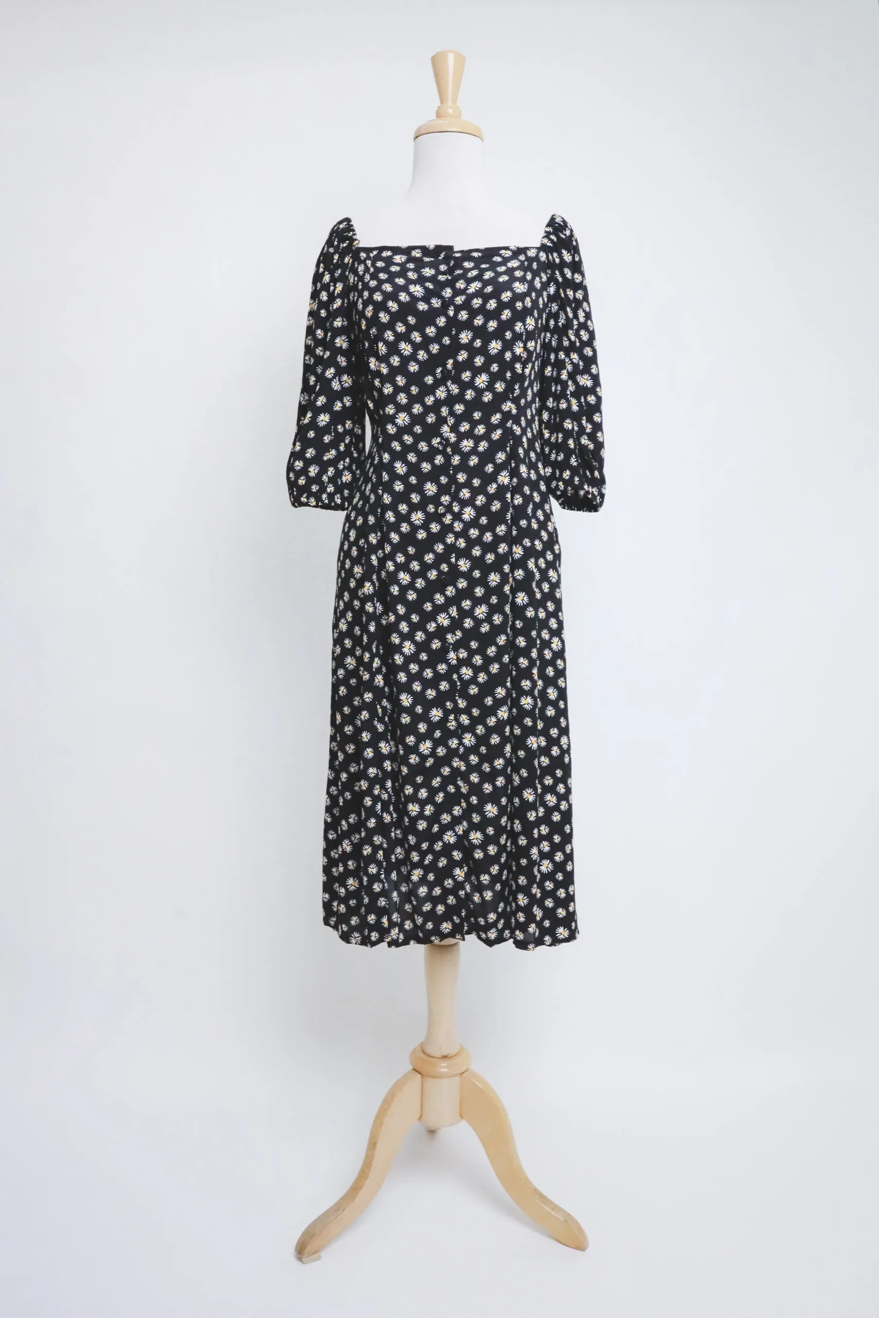 Little Lies Daisy Dress (Black/Multi) - FINAL SALE