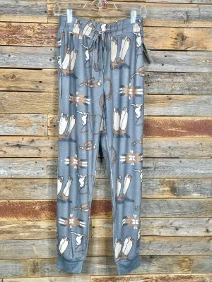 Loungy Lariat Drawstring Jogger - Westy West