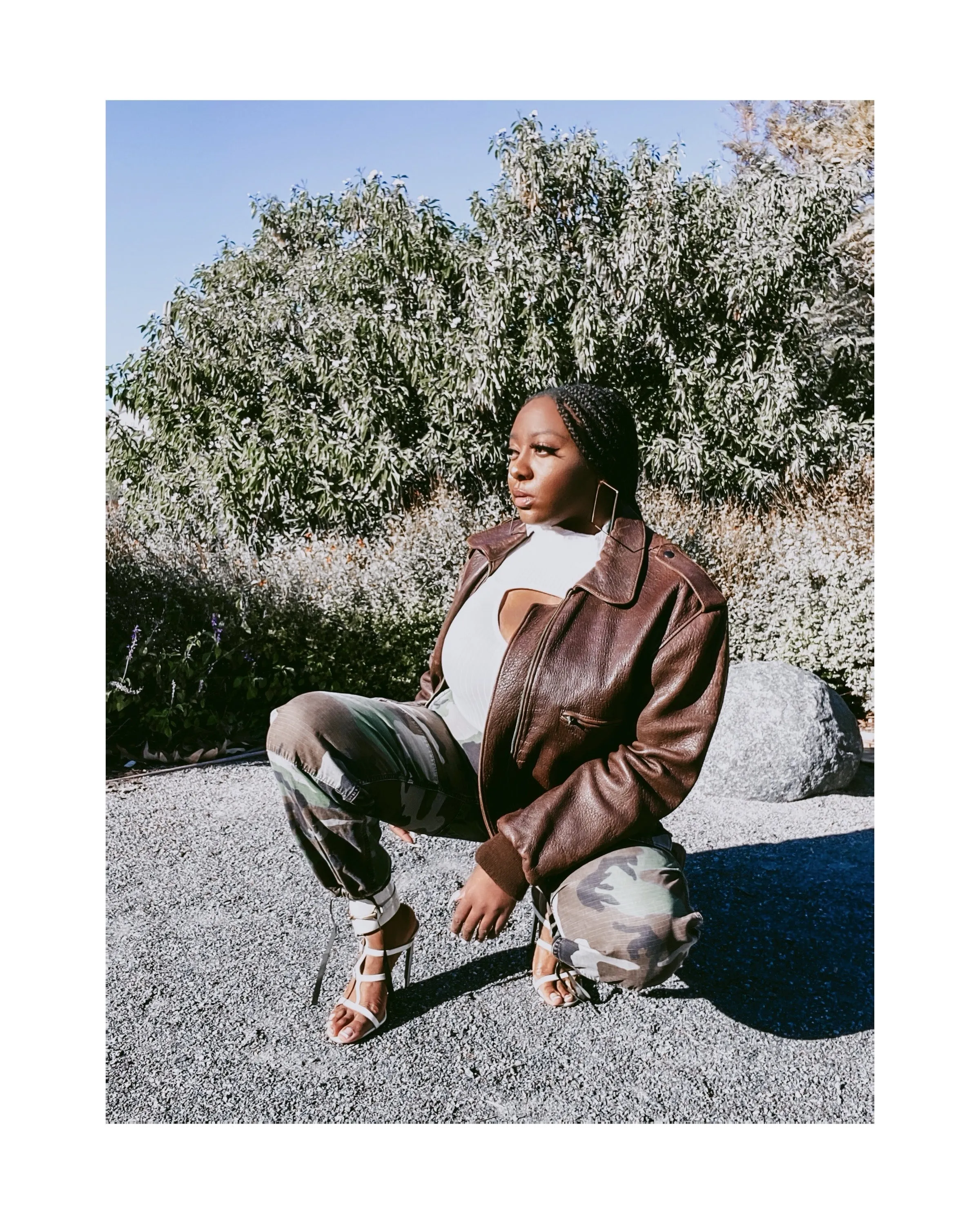 Luxe Leather- The Brown Bomber