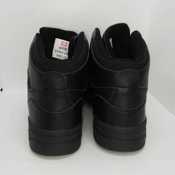 Mark Ecko Designer Mens NEW Triple Panther Black Hi Top Sneakers - sz. 11