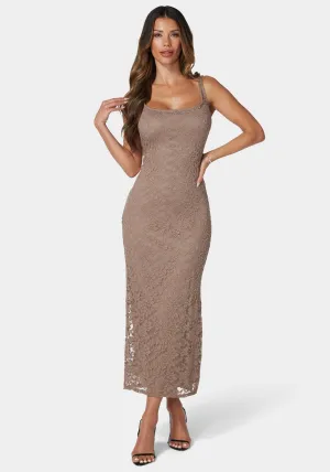 Marseille Lace Square Neck Tank Dress