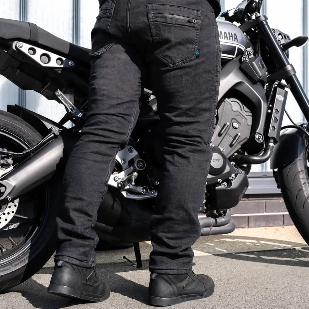 Merlin Mason Waterproof Jeans Short Black