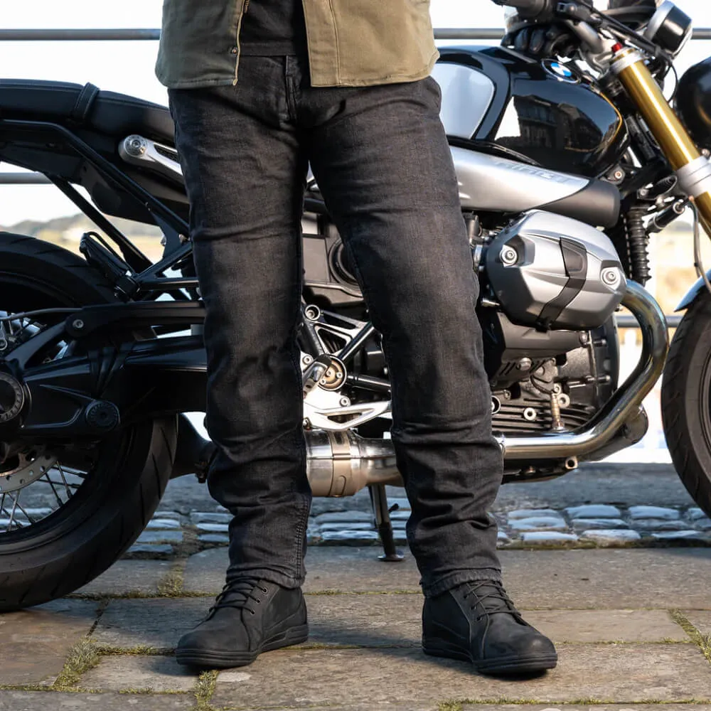 Merlin Mason Waterproof Jeans Short Black