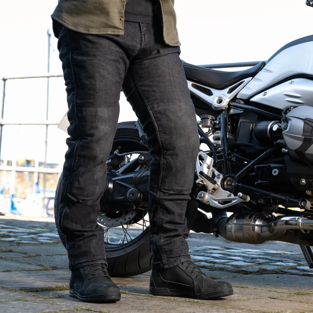 Merlin Mason Waterproof Jeans Short Black