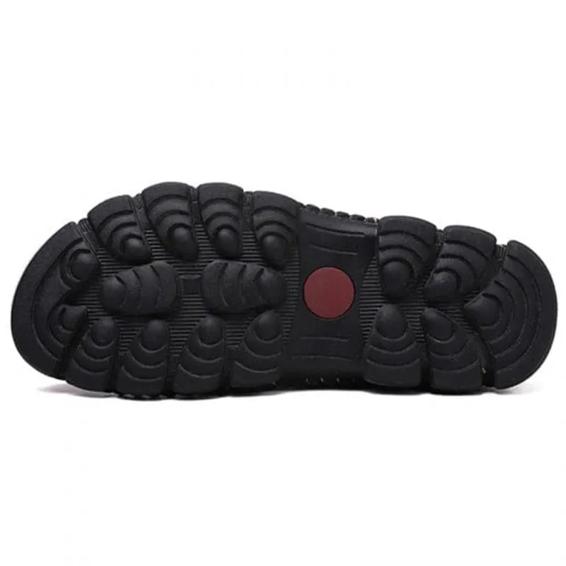 Mostelo™ -Men's Hand Stitching Casual Large Size Boots