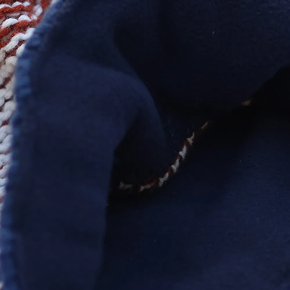 Mountain Made Winter Striped Beanie Hat