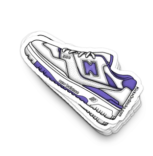 NB 550 "Auro Purple" Sneaker Sticker
