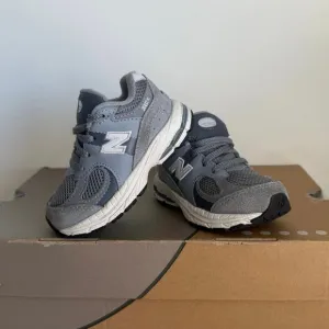 New Balance 2002R Grey/White Toddler Sneakers- SZ 6 C
