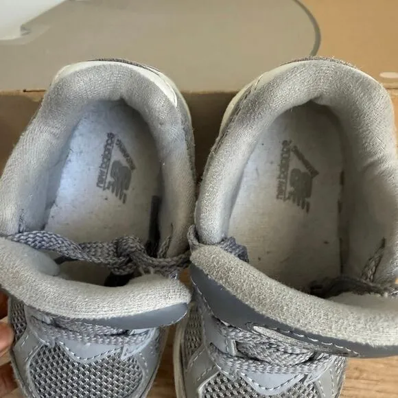 New Balance 2002R Grey/White Toddler Sneakers- SZ 6 C
