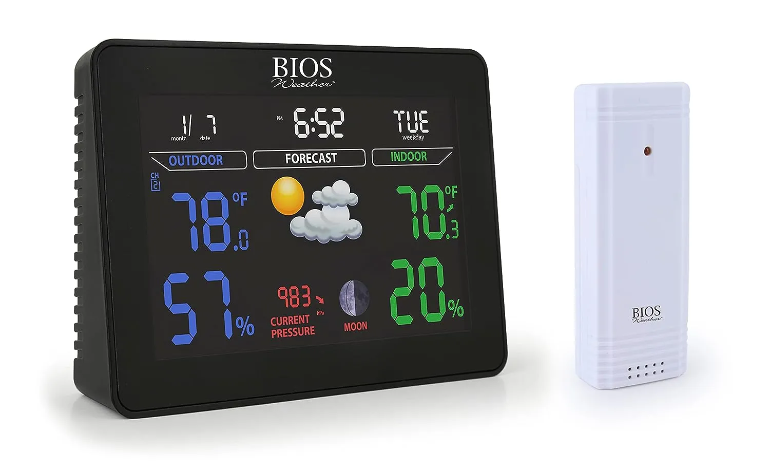 New BIOS Weather Colour Weather Station