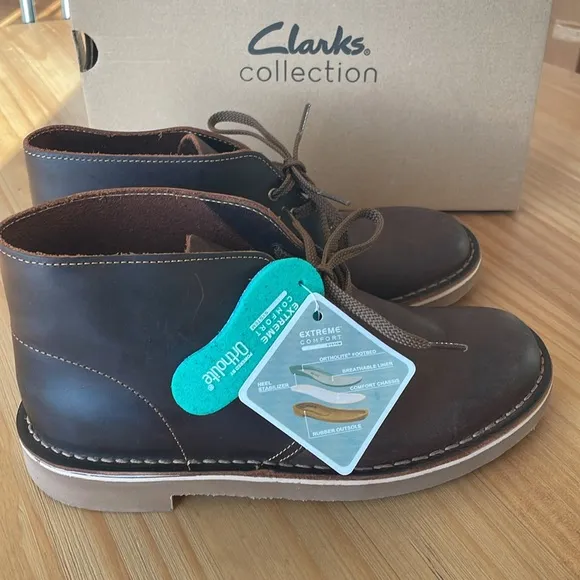 NEW IN BOX! Clarks Bushacre 3 Chukka Boot