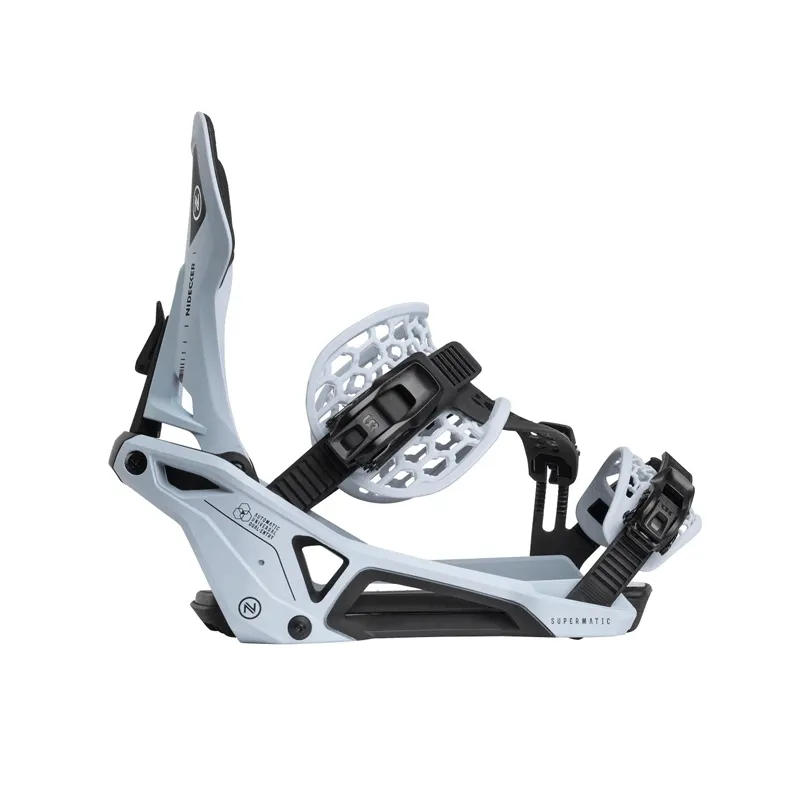 Nidecker - Supermatic Bindings - Cannon Blue NEW FOR 2025