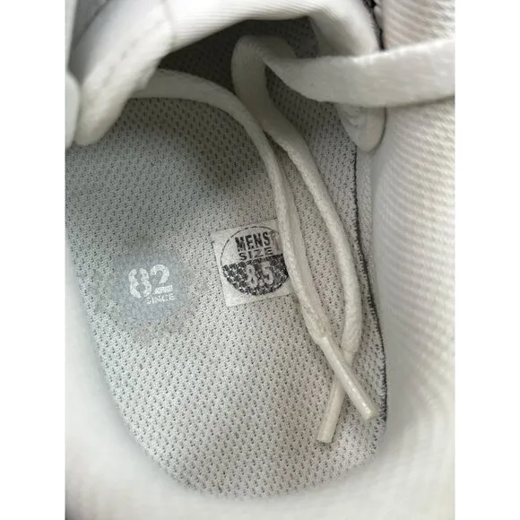 Nike Air Force 1 All-White Low Top Sneakers Mens Size 8.5 Classic Leather