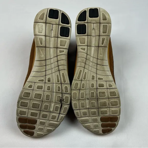 Nike Free Woven Chukka Mens Shoes Sz US 10 Brown/Tan/Blue Mid Sneakers
