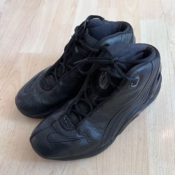 Nike air uptempo sensation black chrome size 6.5