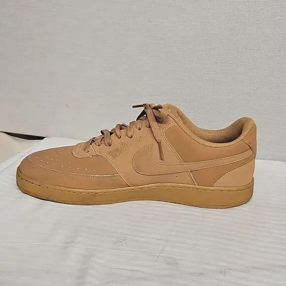NIKE COURT VISION LOW FLAX-TWINE SNEAKERS BFPM-02-204