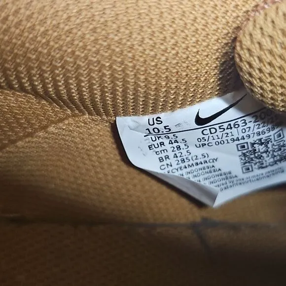 NIKE COURT VISION LOW FLAX-TWINE SNEAKERS BFPM-02-204