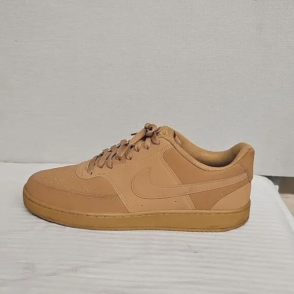 NIKE COURT VISION LOW FLAX-TWINE SNEAKERS BFPM-02-204