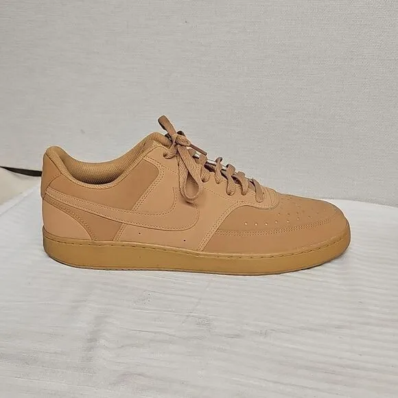 NIKE COURT VISION LOW FLAX-TWINE SNEAKERS BFPM-02-204