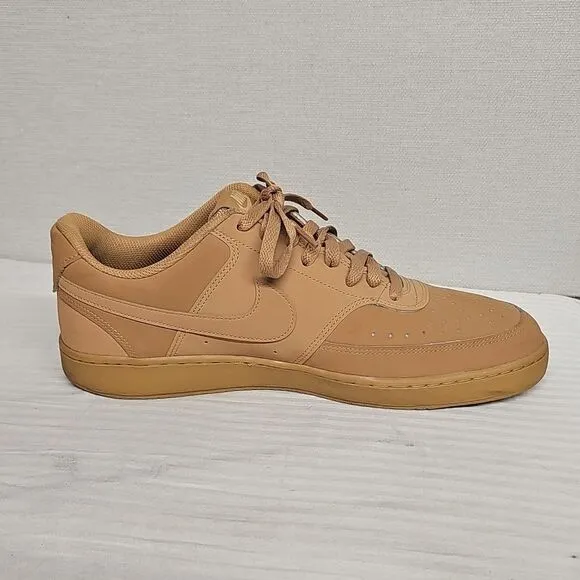 NIKE COURT VISION LOW FLAX-TWINE SNEAKERS BFPM-02-204