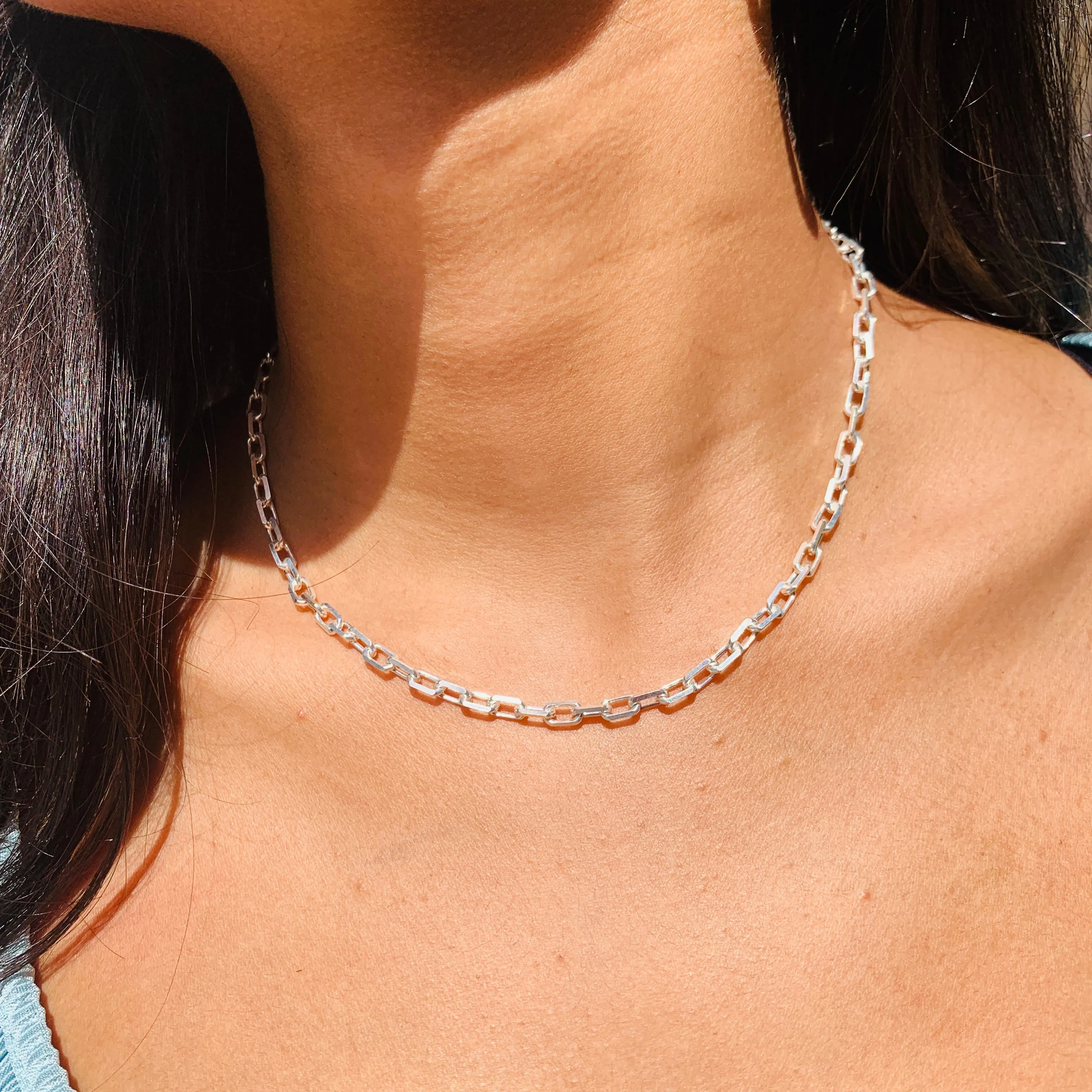 Paty Paperclip Necklace
