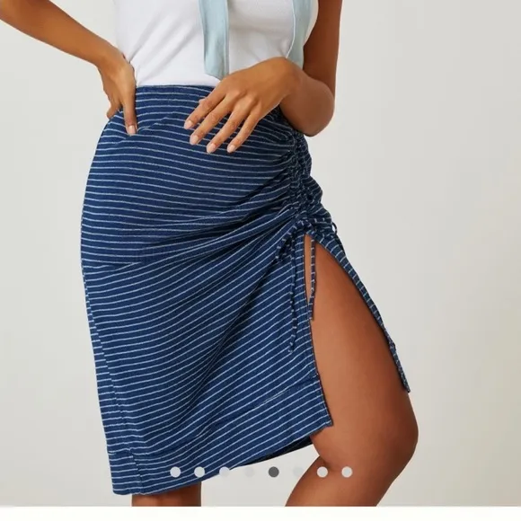 Pilcro Knit MIDI Skirt SZ 8 Anthropologie