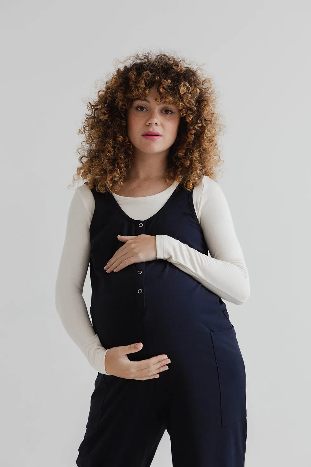 Poppy Jumpsuit - Midnight Navy