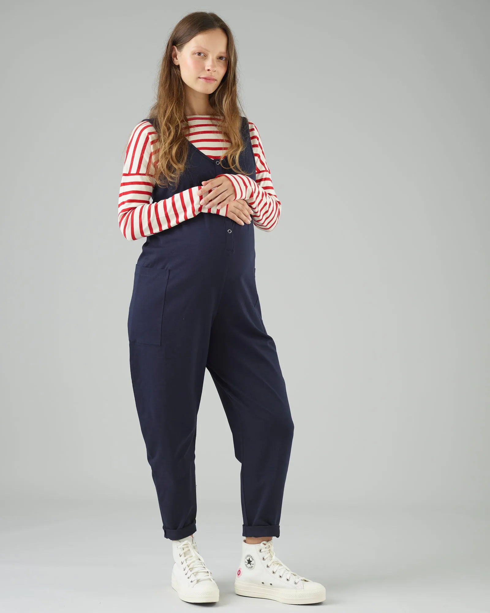 Poppy Jumpsuit - Midnight Navy