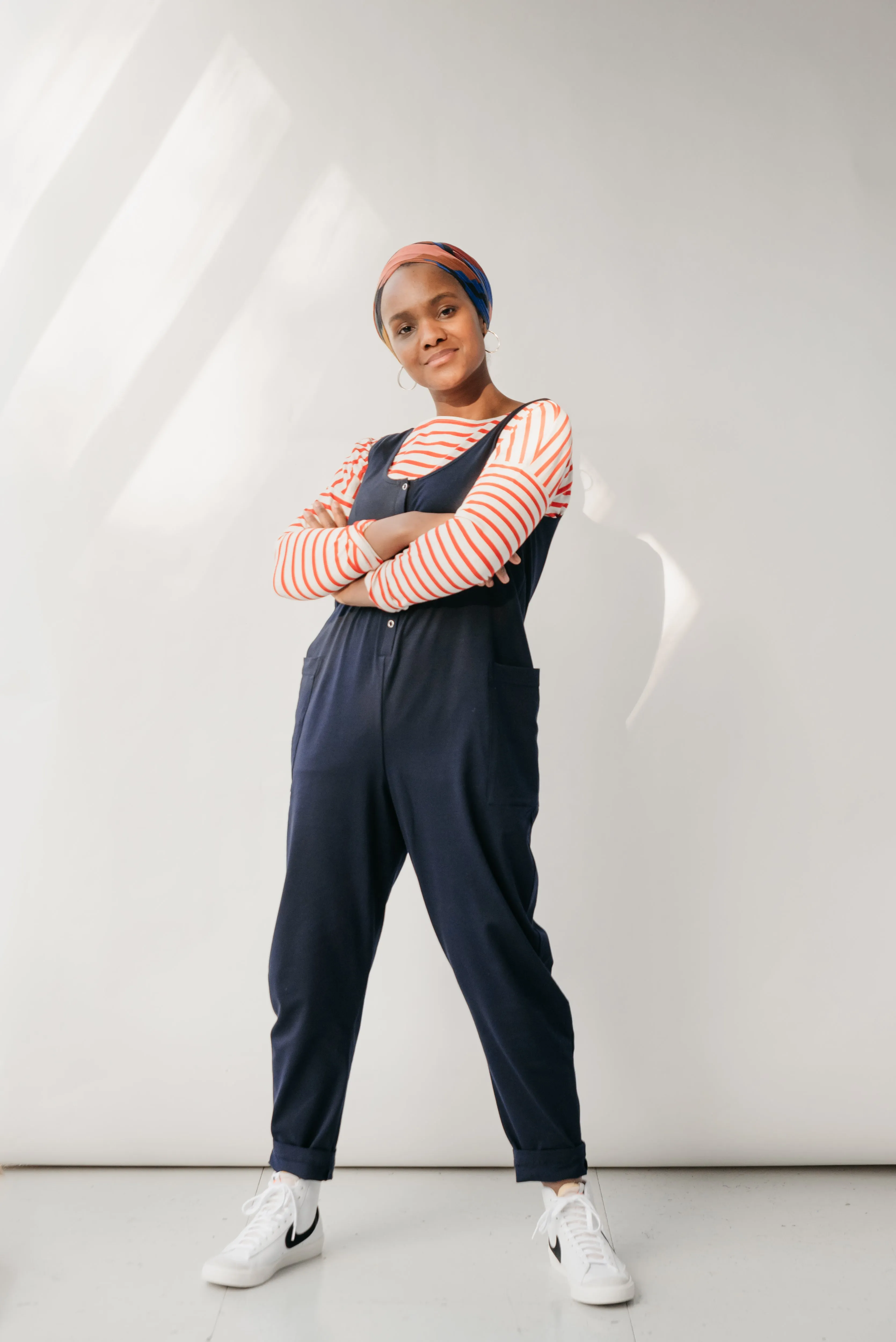 Poppy Jumpsuit - Midnight Navy