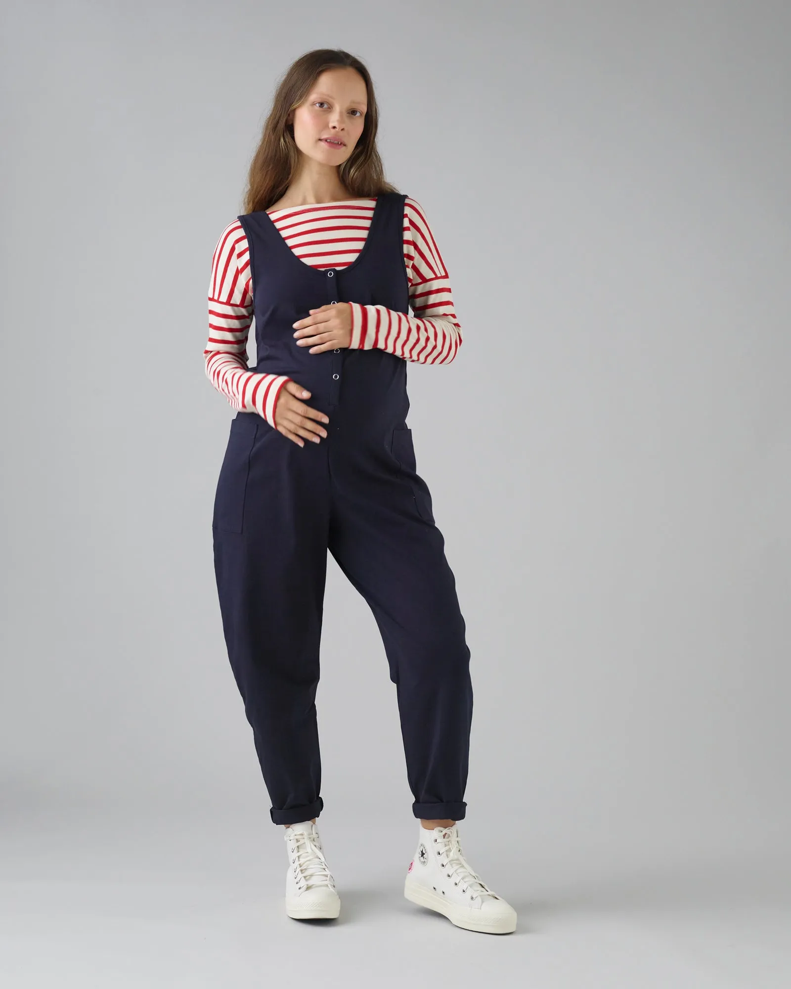Poppy Jumpsuit - Midnight Navy