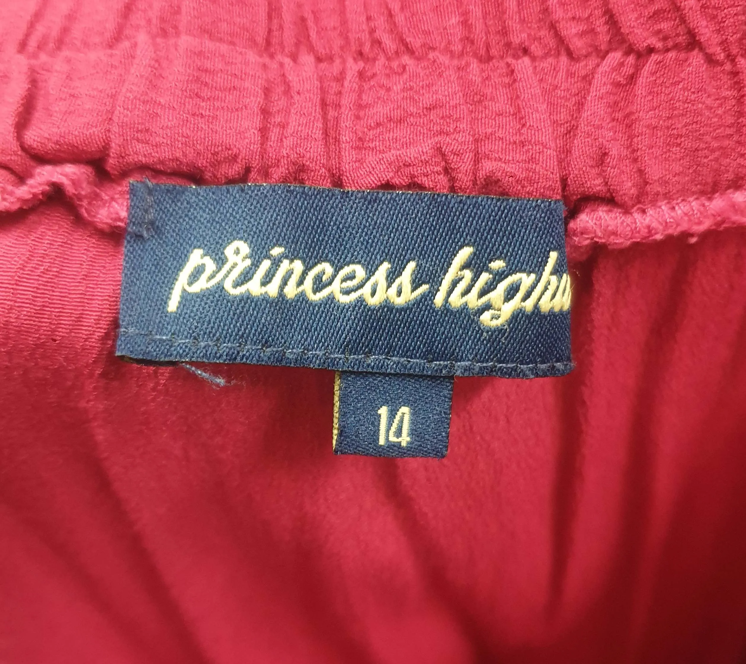 Princess Highway fuschia pink skirt size 14