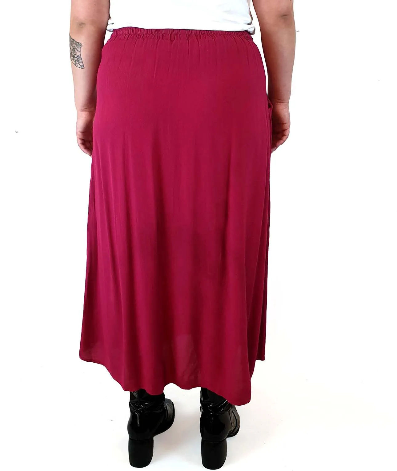 Princess Highway fuschia pink skirt size 14