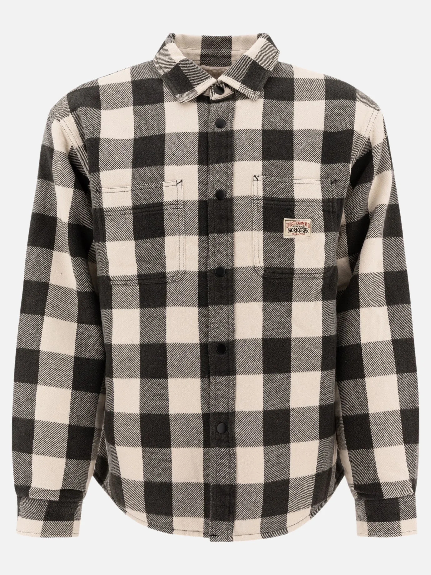 "Check" overshirt
