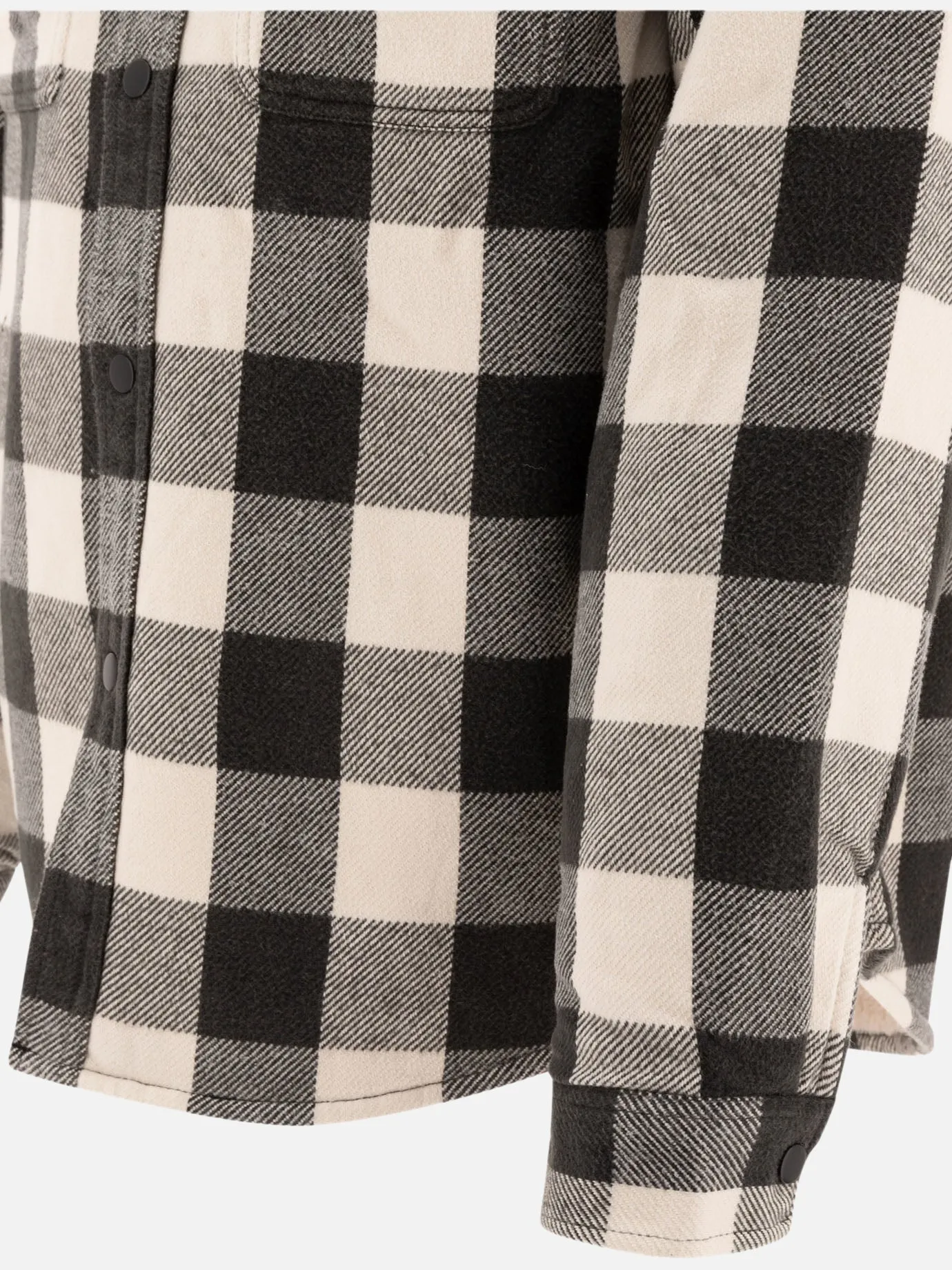 "Check" overshirt