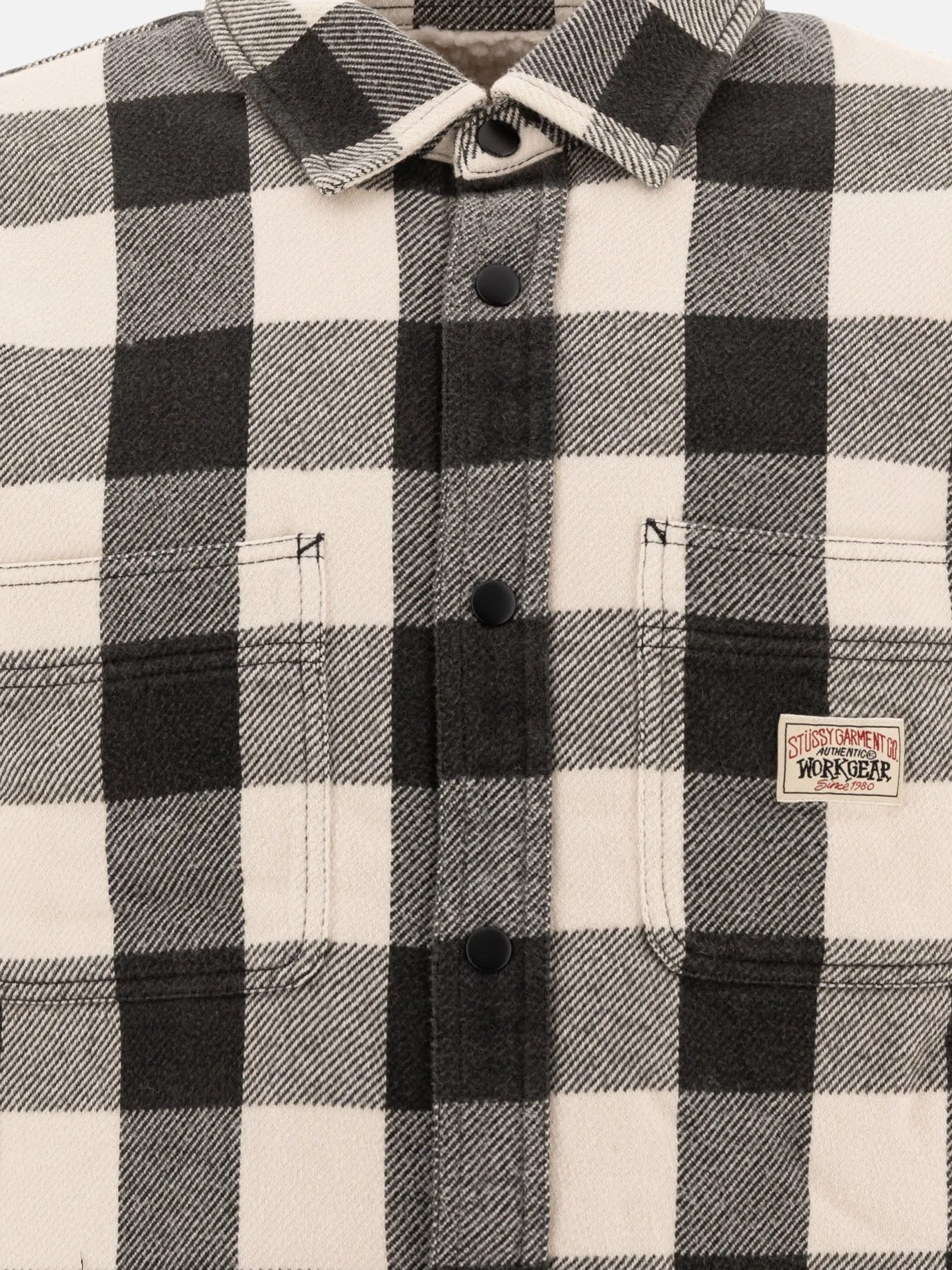 "Check" overshirt