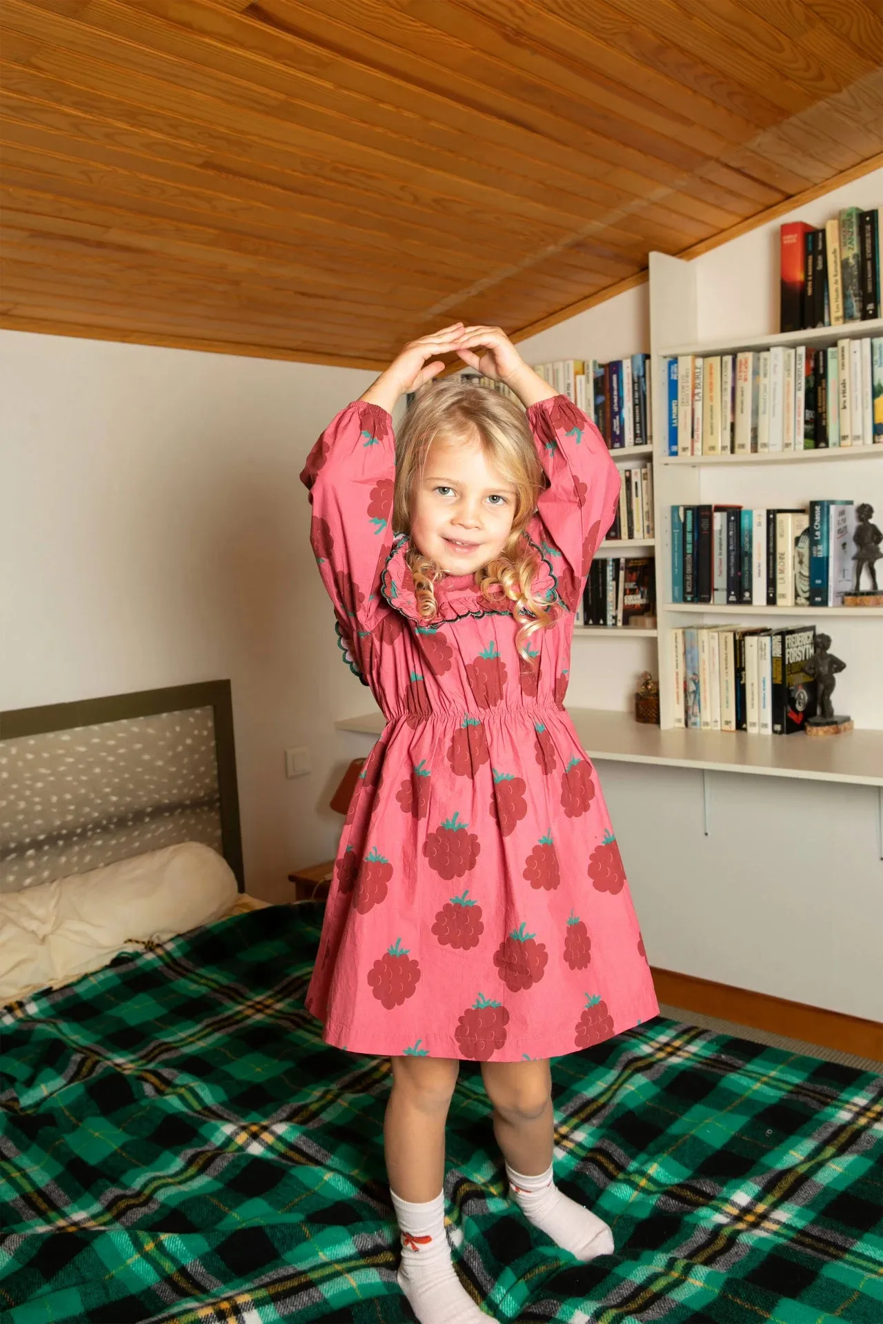 Raspberries Sailor Frills Dress, Berry