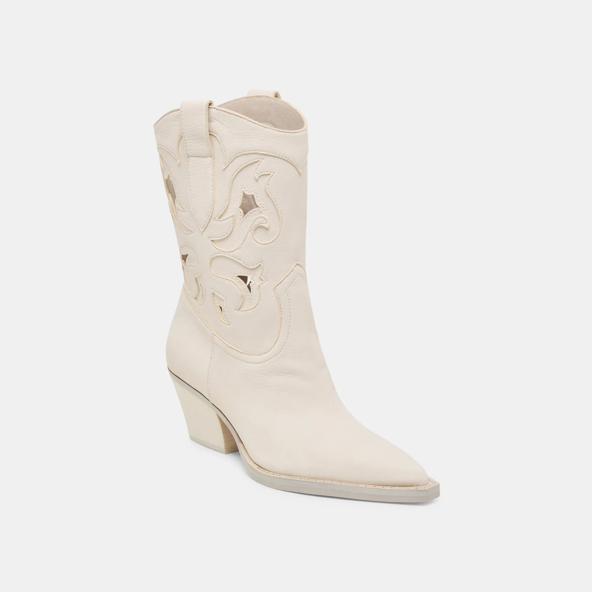 RAVENA BOOTS OFF WHITE NUBUCK