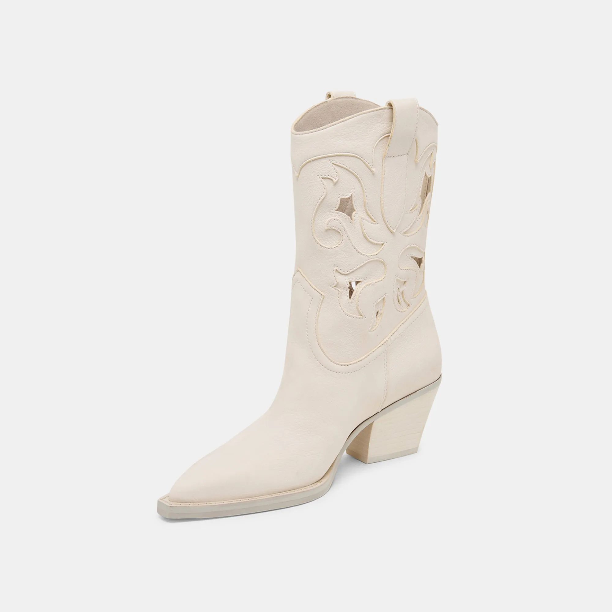 RAVENA BOOTS OFF WHITE NUBUCK