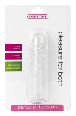Realistic Penis Extension - Transparent