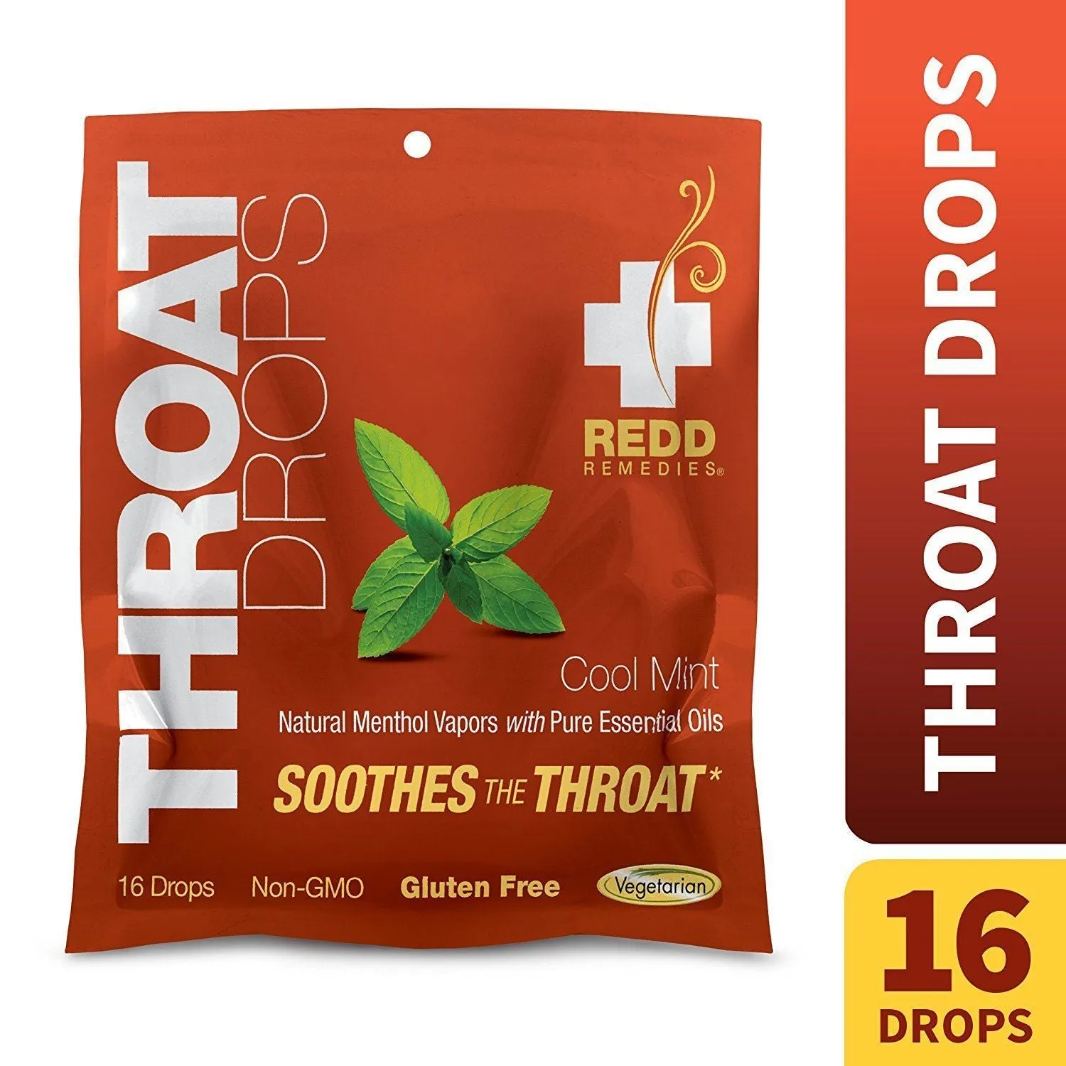 Redd Remedies - Cool Mint Throat Drops 16 pack