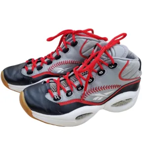 Reebok Question mid practice Allen Iverson V70407 gray black red basketball