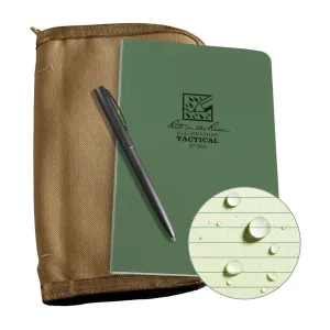 Rite in the Rain No980 Kit Tactical Field Book Kit Green Tan