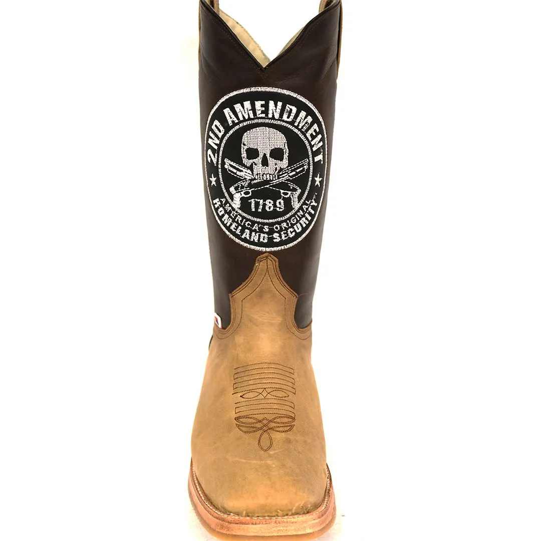 Rockin Leather 2nd Amendment Mens Western Boots 1200