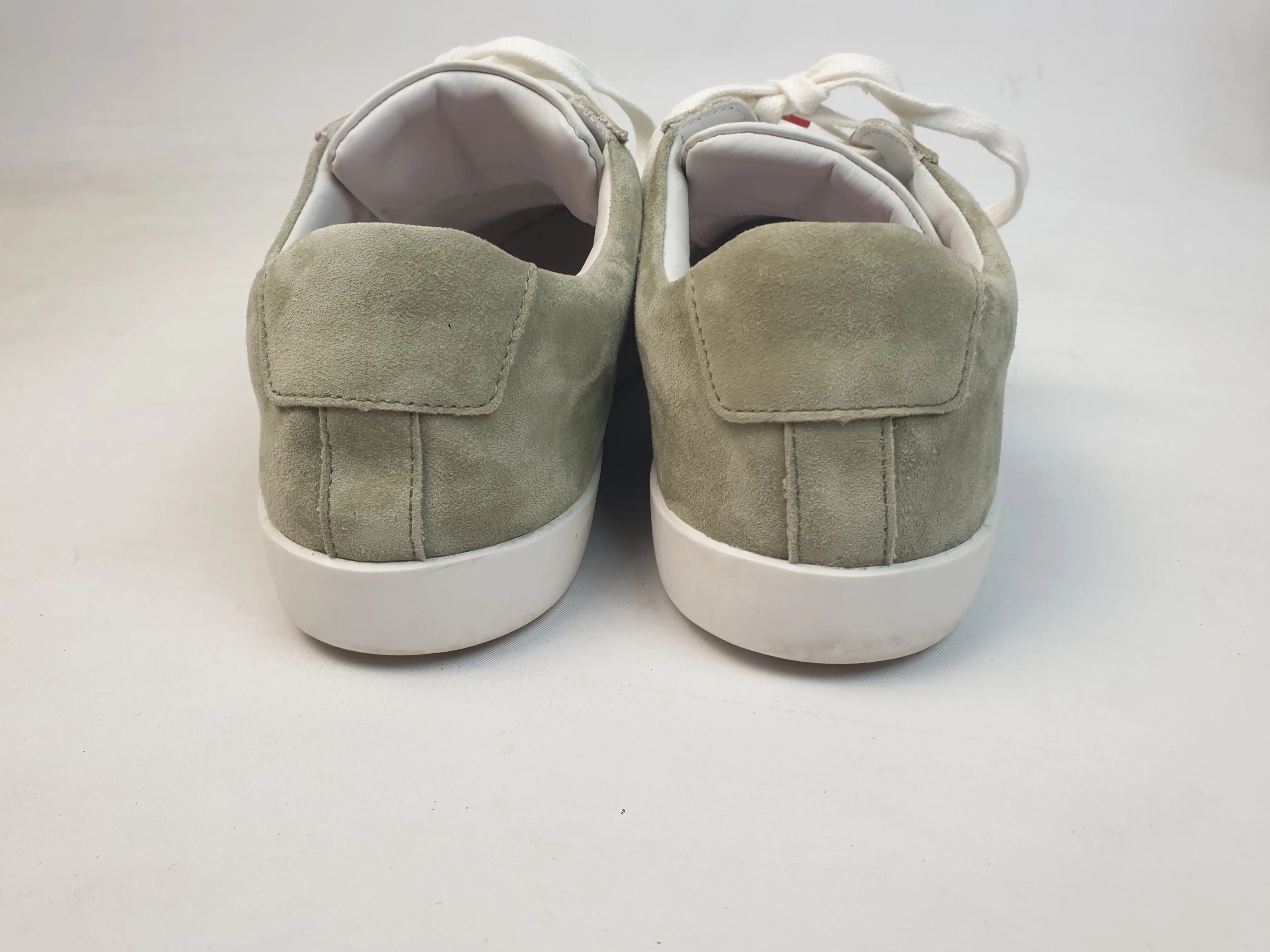 Rollie sneakers in prime green suede size 38 (comes with box)
