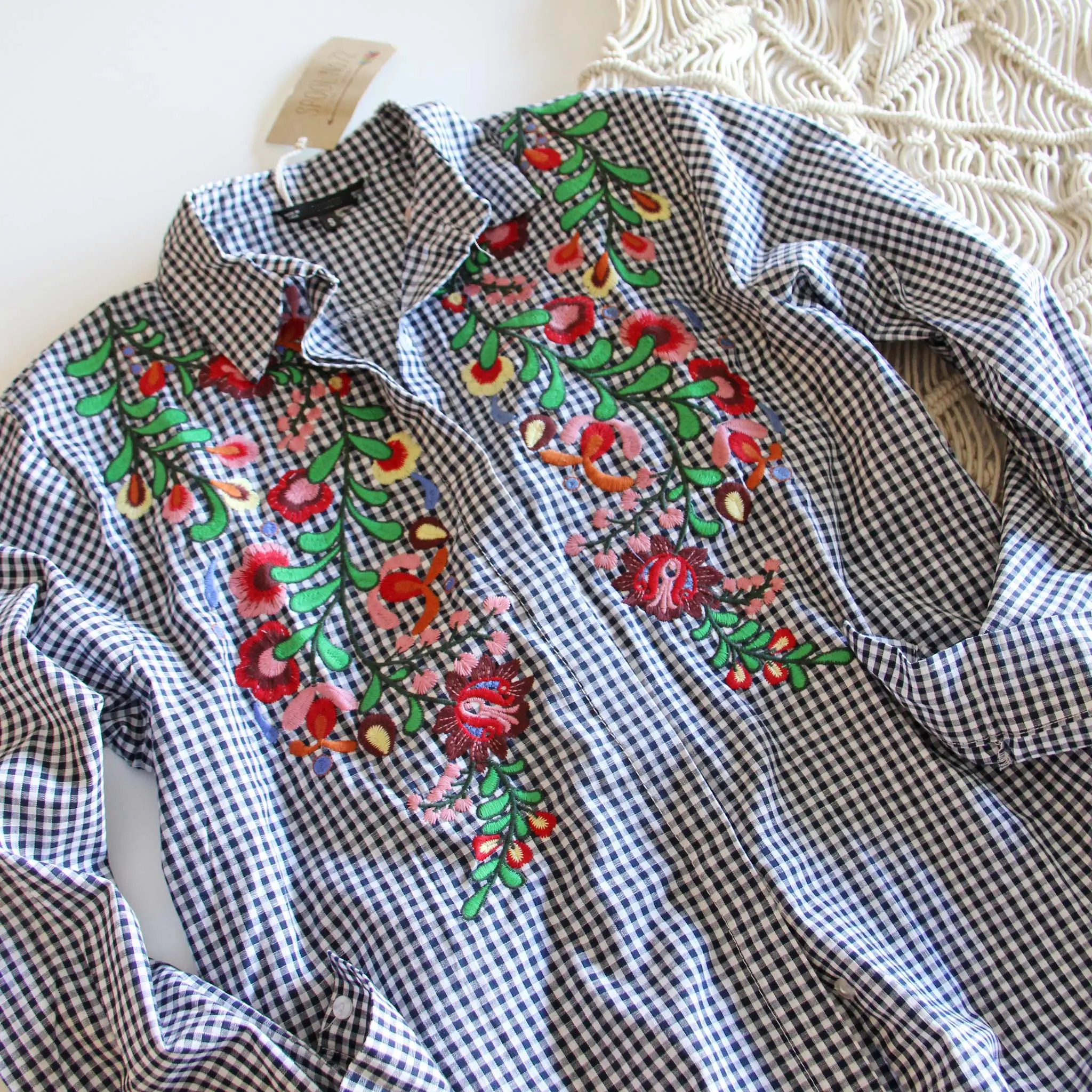 Rose Valley Boyfriend Shirt