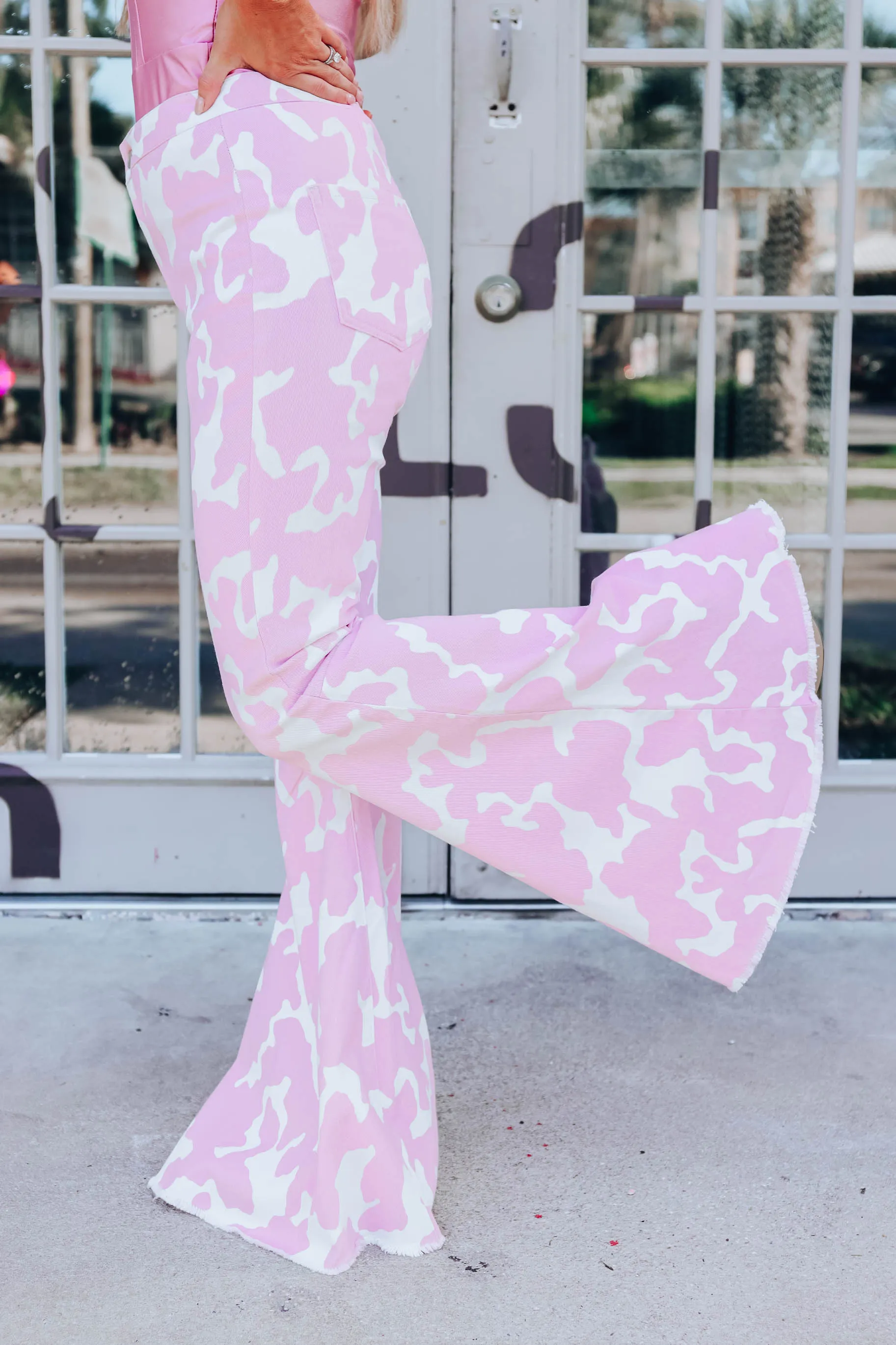 Saddle Up Cowgirl Flare Pants