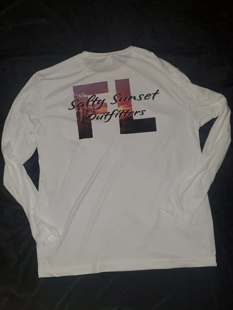 Salty Sunset Florida Long Sleeve Tee