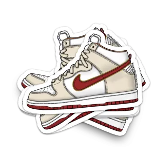 SB Dunk High "Phillies" Sneaker Sticker